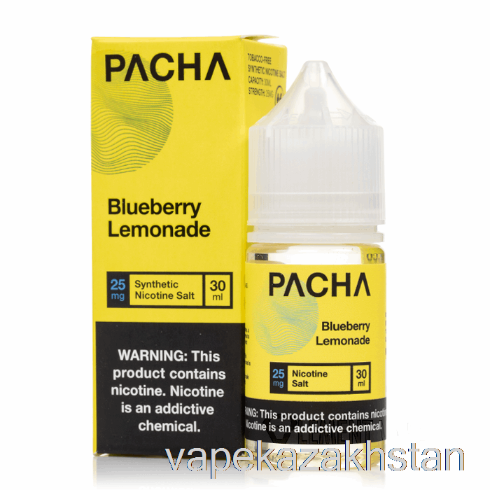 Vape Disposable Blueberry Lemonade - PACHA Salts - 30mL 50mg